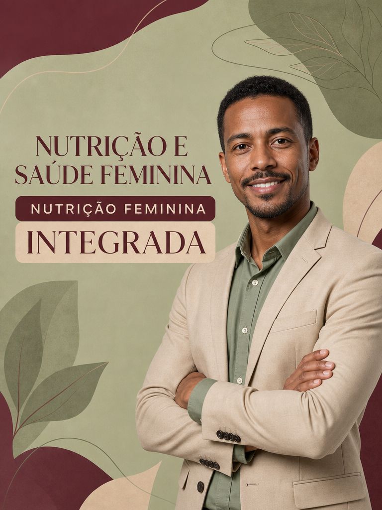 Capa do curso Nutrição Feminina Integrada, projeto de Bem-estar desenvolvido pela Alpha Hub